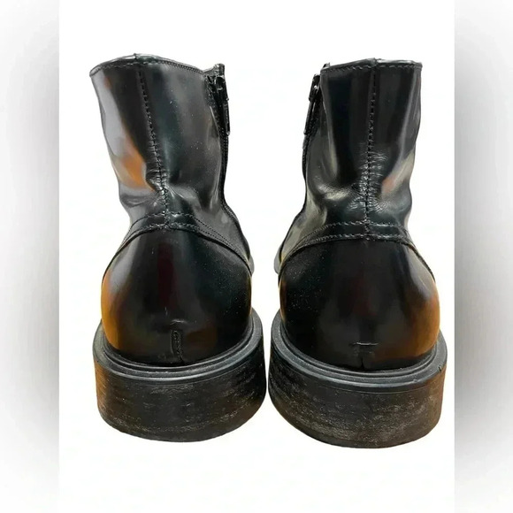 Vero Cuoio Black Leather Boots - Picture 3 of 11